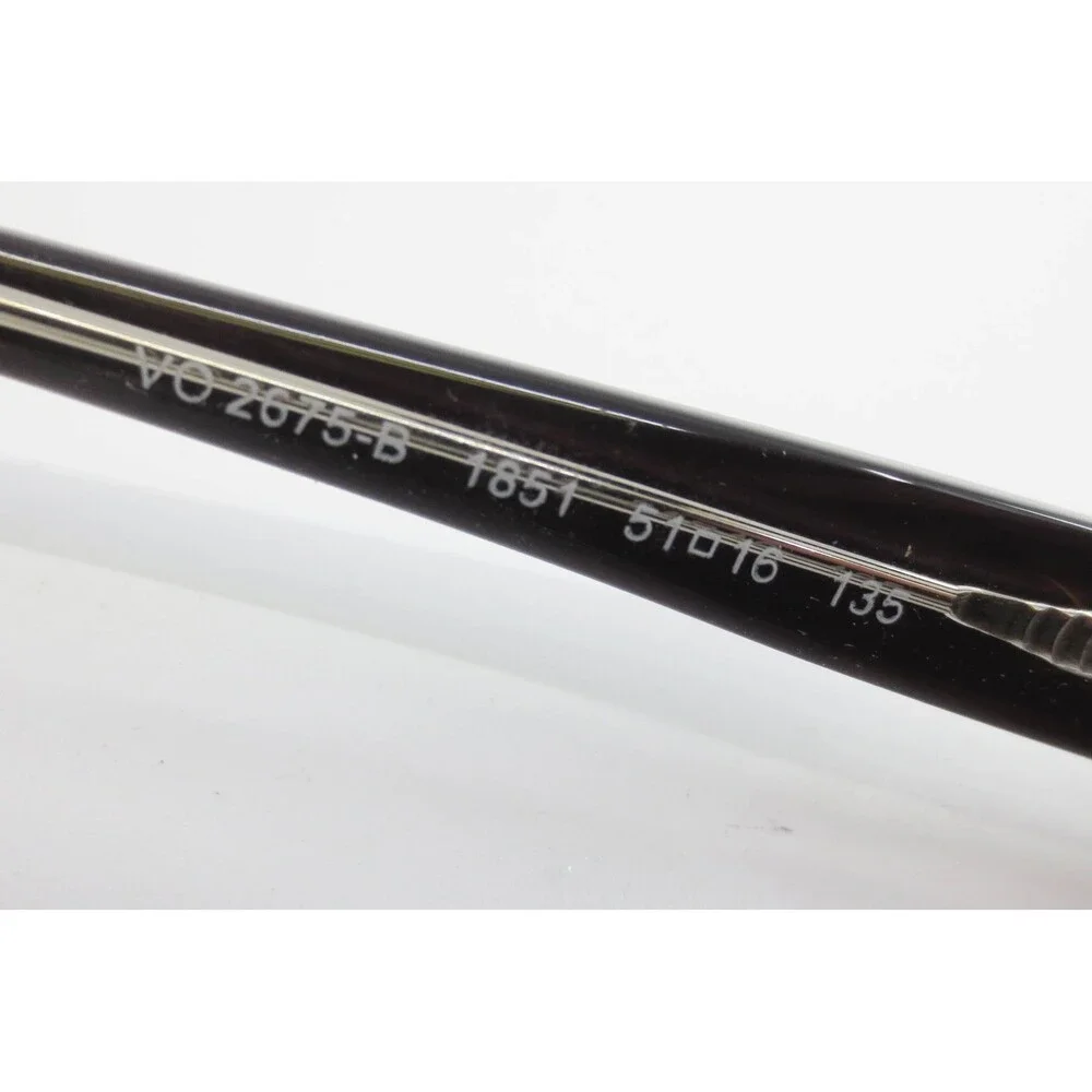 Vogue VO 2675-B 1851 Dark Brown Honey Gradient Gold Detail Eyeglasses 51-16-135